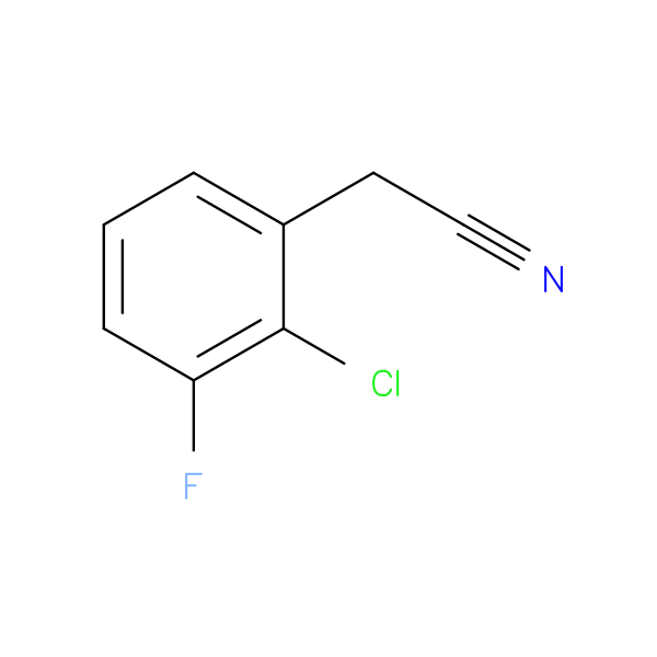 2-(2-chloro-3-fluorophenyl)acetonitrile