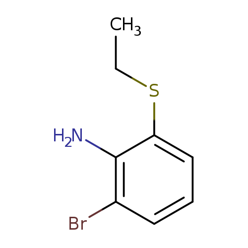 2-Bromo-6-(ethylsulfanyl)aniline
