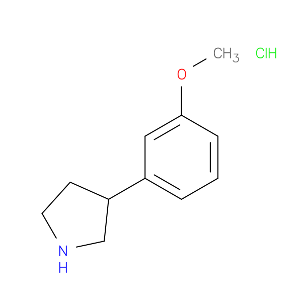 3-(3-Methoxyphenyl)pyrrolidine hydrochloride