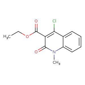 Ethyl 4-chloro-1-methyl-2-oxo-1,2-dihydroquinoline-3-carboxylate
