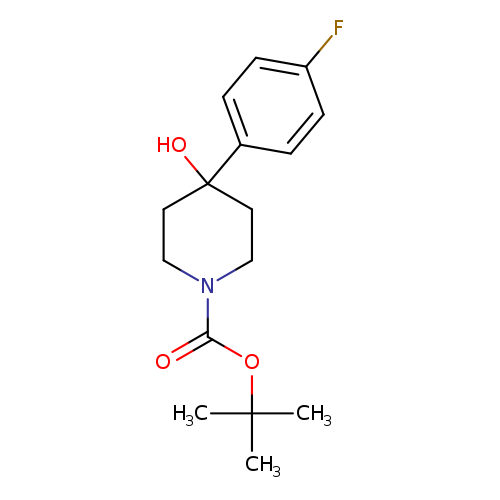 1-N-BOC-4-(4-FLUOROPHENYL)-4-HYDROXYPIPERIDINE