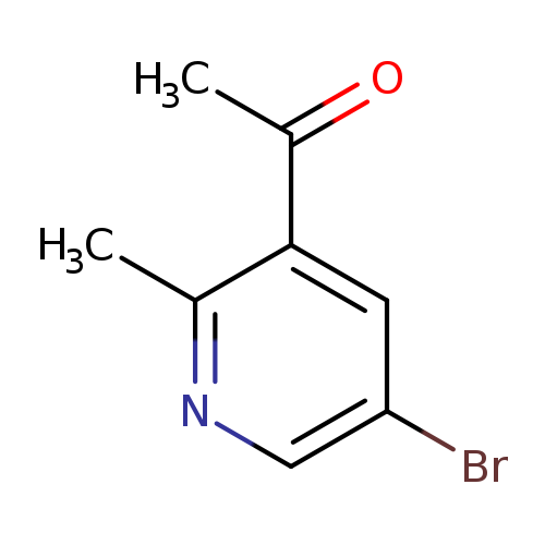 Ethanone, 1-(5-bromo-2-methyl-3-pyridinyl)-