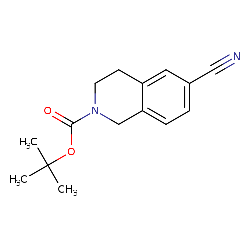 2(1H)-Isoquinolinecarboxylic acid, 6-cyano-3,4-dihydro-, 1,1-dimethylethyl ester