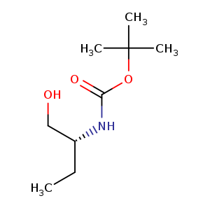 Carbamic acid, N-[(1R)-1-(hydroxymethyl)propyl]-, 1,1-dimethylethyl ester