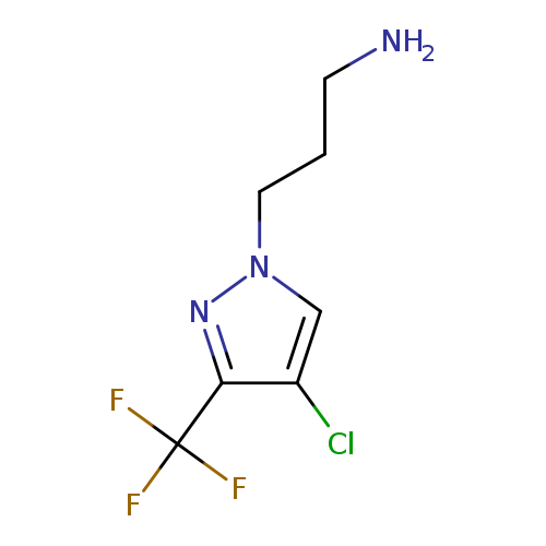 3-[4-Chloro-3-(trifluoromethyl)-1h-pyrazol-1-yl]propan-1-amine