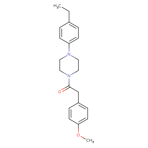 1-[4-(4-ethylphenyl)piperazin-1-yl]-2-(4-methoxyphenyl)ethan-1-one