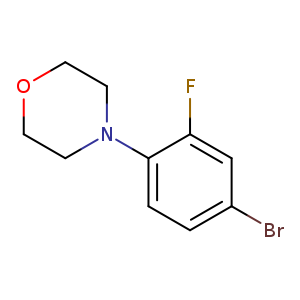 4-(4-Bromo-2-fluorophenyl)morpholine