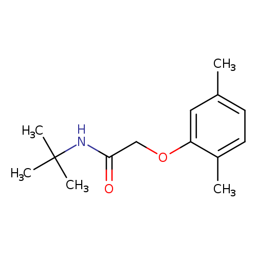 N-(tert-butyl)-2-(2,5-dimethylphenoxy)acetamide