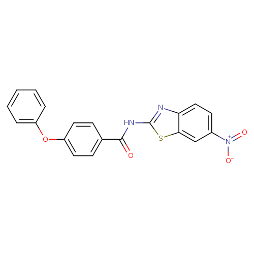 N-(6-nitro-1,3-benzothiazol-2-yl)-4-phenoxybenzamide
