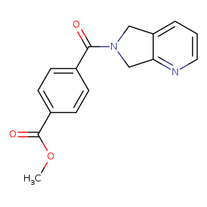 methyl 4-{5H,6H,7H-pyrrolo[3,4-b]pyridine-6-carbonyl}benzoate