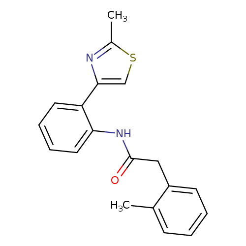 N-[2-(2-methyl-1,3-thiazol-4-yl)phenyl]-2-(2-methylphenyl)acetamide