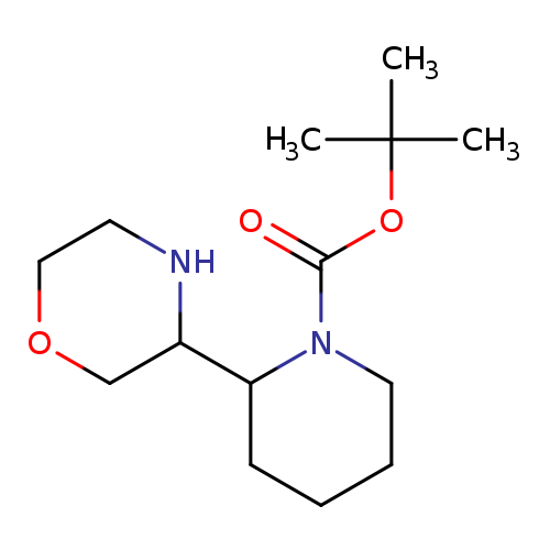 tert-butyl2-(morpholin-3-yl)piperidine-1-carboxylate