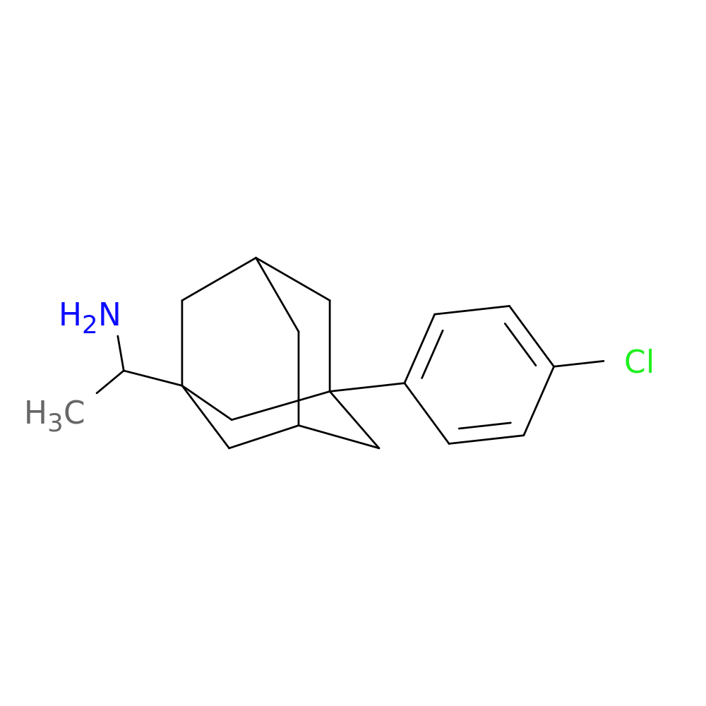 1-(3-(4-Chlorophenyl)adamantan-1-yl)ethanamine sulfate
