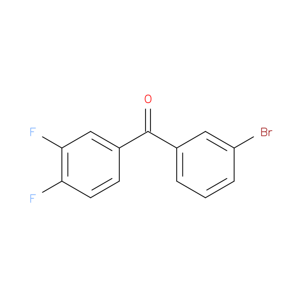 3-Bromo-3',4'-difluorobenzophenone