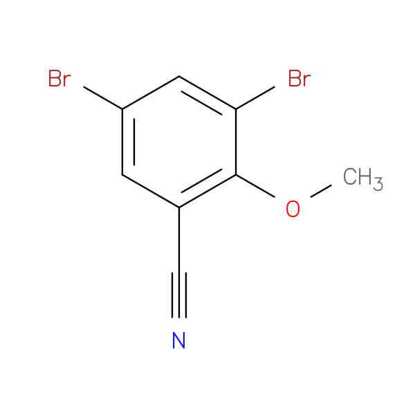 3,5-Dibromo-2-methoxybenzonitrile