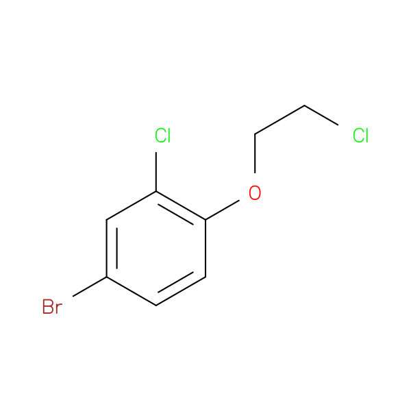 4-bromo-2-chloro-1-(2-chloroethoxy)benzene