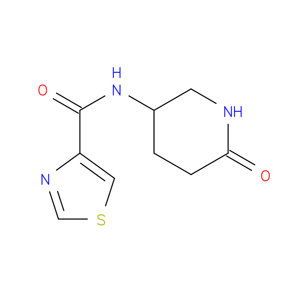 N-(6-oxopiperidin-3-yl)-1,3-thiazole-4-carboxamide