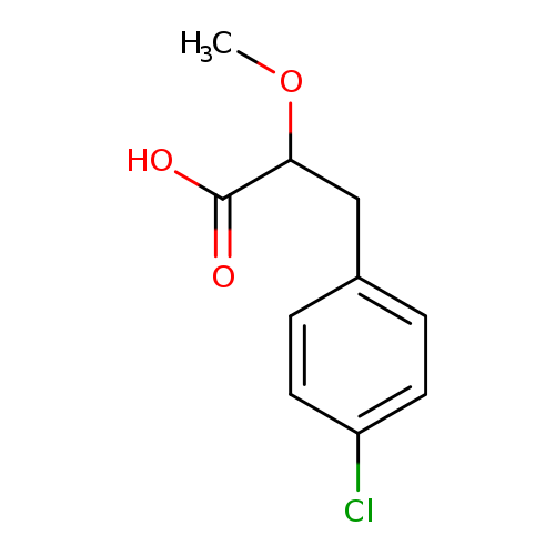 3-(4-chlorophenyl)-2-methoxypropanoic acid