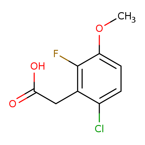Benzeneacetic acid, 6-chloro-2-fluoro-3-methoxy-