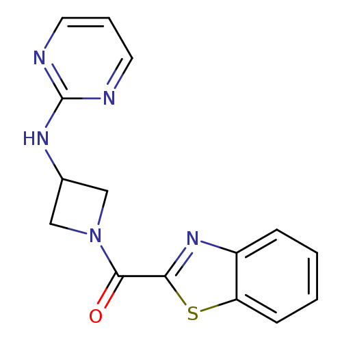 N-[1-(1,3-benzothiazole-2-carbonyl)azetidin-3-yl]pyrimidin-2-amine