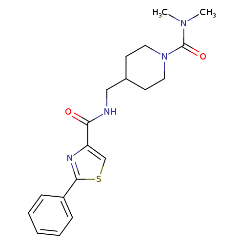 N,N-dimethyl-4-{[(2-phenyl-1,3-thiazol-4-yl)formamido]methyl}piperidine-1-carboxamide