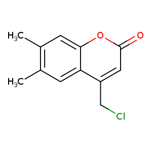 2H-1-Benzopyran-2-one, 4-(chloromethyl)-6,7-dimethyl-