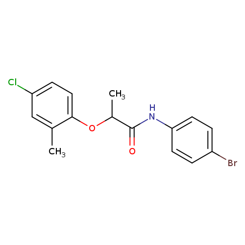 N-(4-bromophenyl)-2-(4-chloro-2-methylphenoxy)propanamide