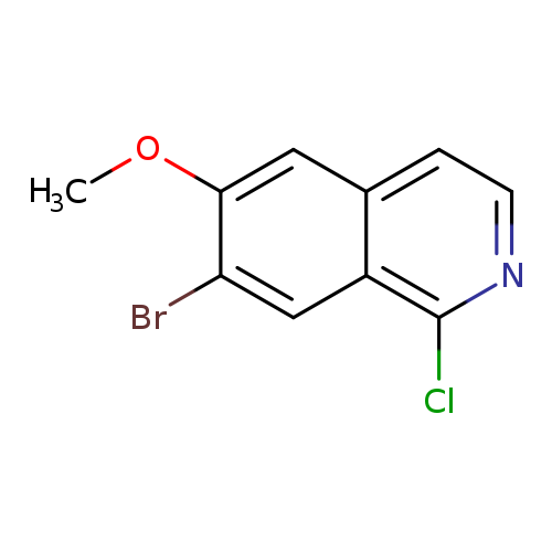 1-Chloro-6-Methoxy-7-broMoisoquinoline