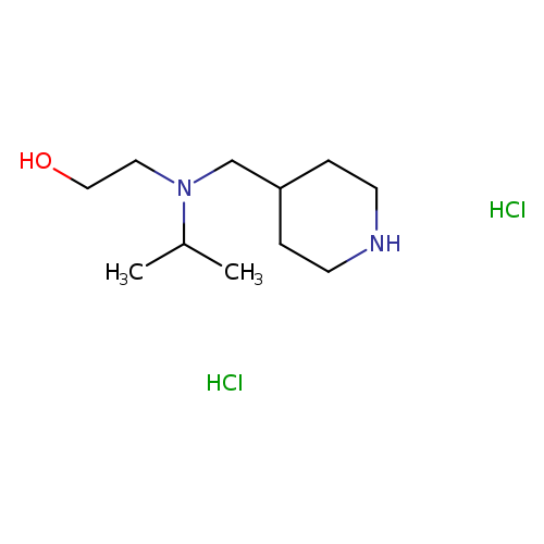2-{[(piperidin-4-yl)methyl](propan-2-yl)amino}ethan-1-ol dihydrochloride