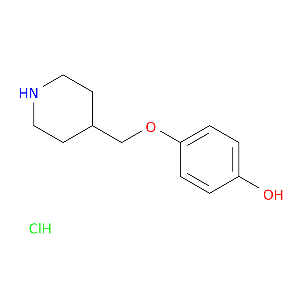 4-(Piperidin-4-ylmethoxy)-phenol hydrochloride