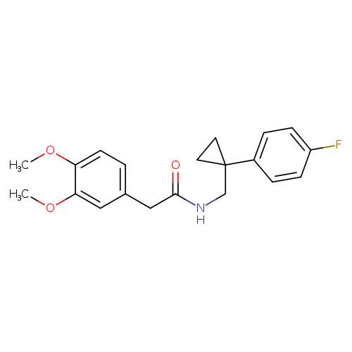 2-(3,4-dimethoxyphenyl)-N-{[1-(4-fluorophenyl)cyclopropyl]methyl}acetamide