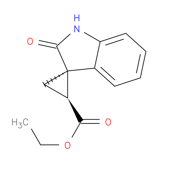 Racemic-(1R,2S)-Ethyl 2-Oxospiro[Cyclopropane-1,3-Indoline]-2-Carboxylate