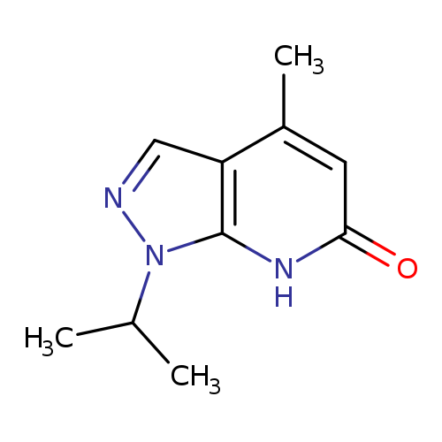 4-methyl-1-(propan-2-yl)-1H,6H,7H-pyrazolo[3,4-b]pyridin-6-one