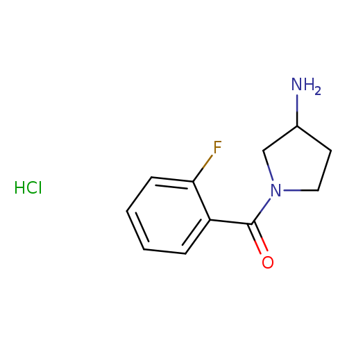 1-(2-Fluorobenzoyl)pyrrolidin-3-amine hydrochloride