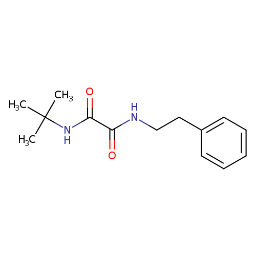 N-tert-butyl-N'-(2-phenylethyl)ethanediamide
