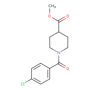 Methyl 1-(4-chlorobenzoyl)piperidine-4-carboxylate