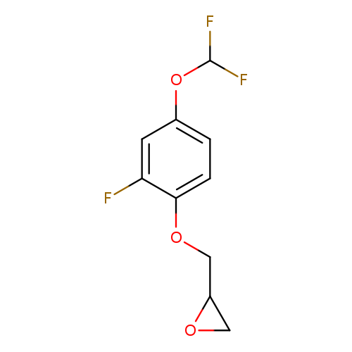 2-{[4-(difluoromethoxy)-2-fluorophenoxy]methyl}oxirane