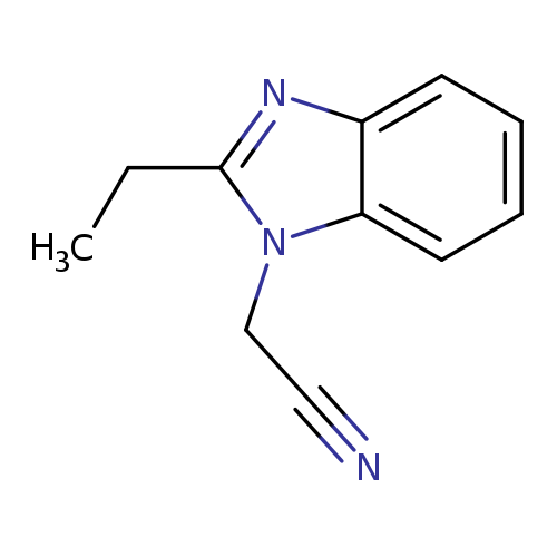 1H-Benzimidazole-1-acetonitrile,2-ethyl-(9CI)