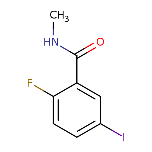 2-​Fluoro-​5-​iodo-​N-​methylbenzamide
