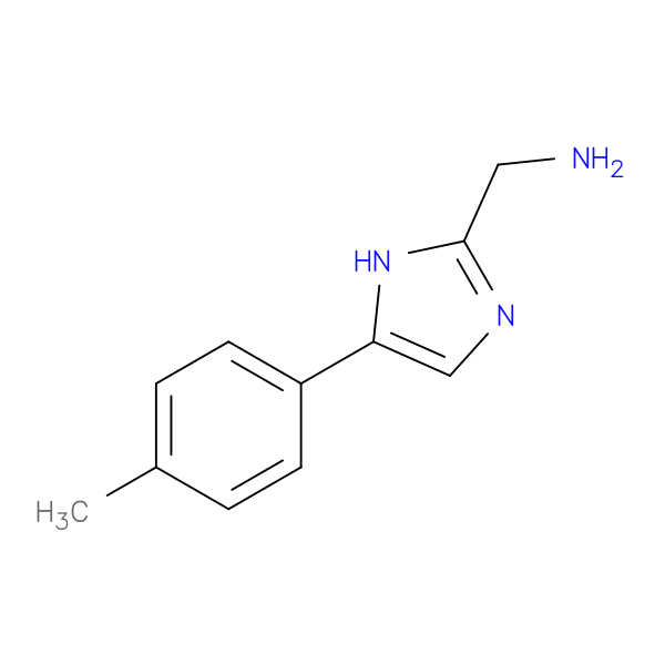 (4-(P-Tolyl)-1h-imidazol-2-yl)methanamine