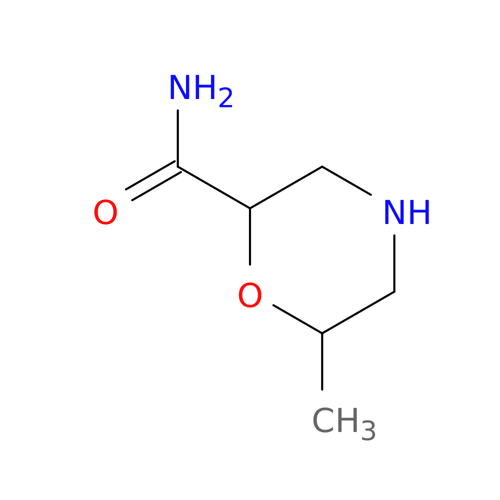 6-methylmorpholine-2-carboxamide