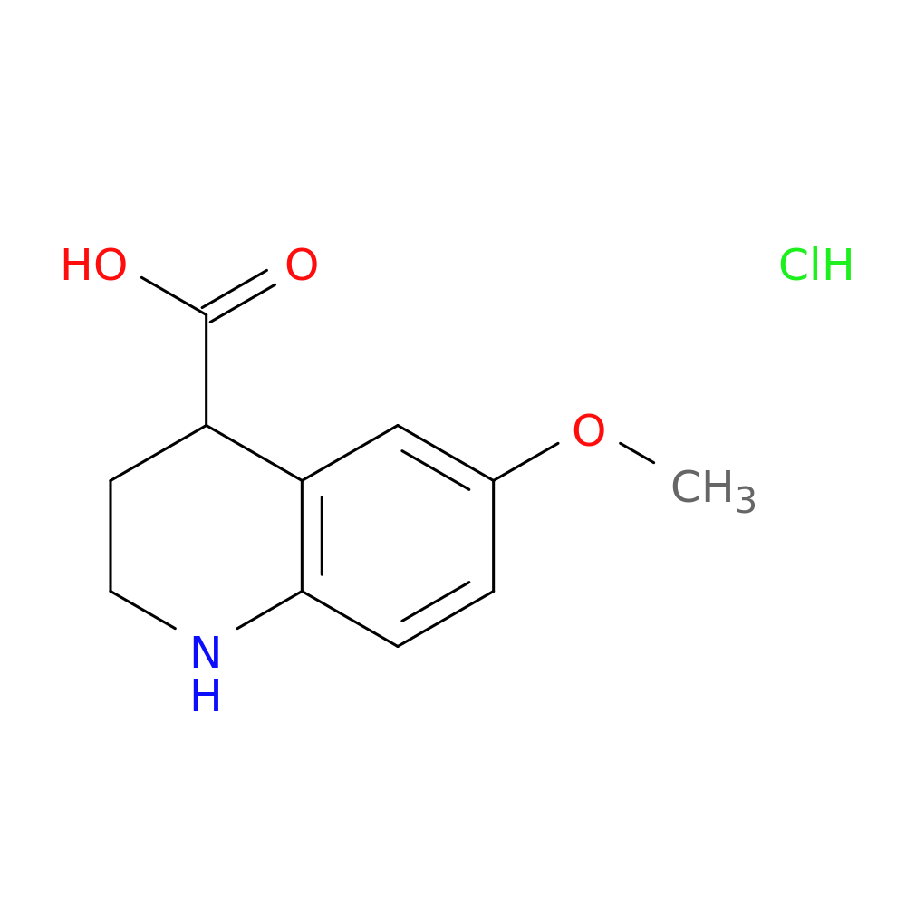 6-methoxy-1,2,3,4-tetrahydroquinoline-4-carboxylic acid hydrochloride