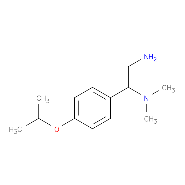 {2-amino-1-[4-(propan-2-yloxy)phenyl]ethyl}dimethylamine