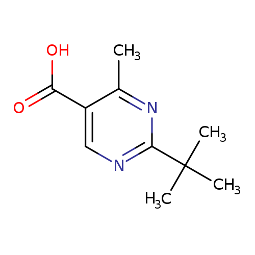 2-(TERT-BUTYL)-4-METHYLPYRIMIDINE-5-CARBOXYLIC ACID