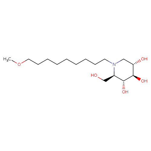 (2R,3R,4R,5S)-2-(Hydroxymethyl)-1-(9-methoxynonyl)piperidine-3,4,5-triol
