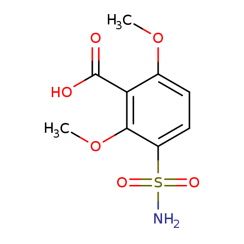 2,6-dimethoxy-3-sulfamoylbenzoic acid