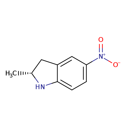 (2R)-2-methyl-5-nitro-2,3-dihydro-1H-indole