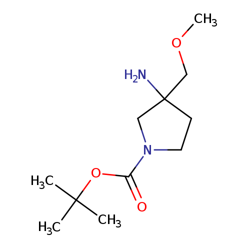 tert-butyl3-amino-3-(methoxymethyl)pyrrolidine-1-carboxylate