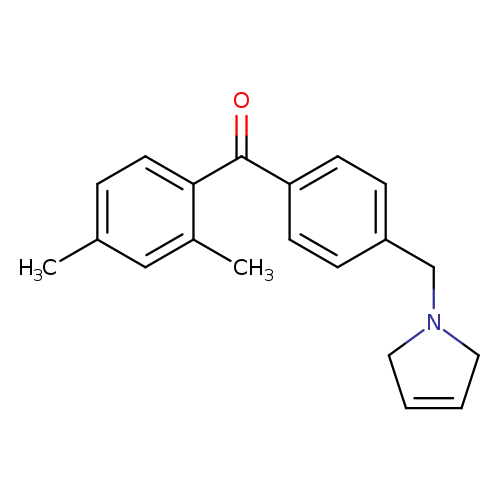(4-((2,5-Dihydro-1H-pyrrol-1-yl)methyl)phenyl)(2,4-dimethylphenyl)methanone