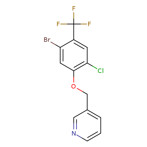 2-Bromo-5-chloro-4-(pyridin-3-ylmethyl)benzotrifluoride